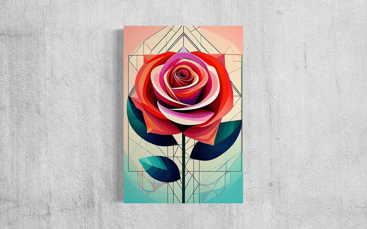 'Eternal Bloom' 20″×30″ Metal Print