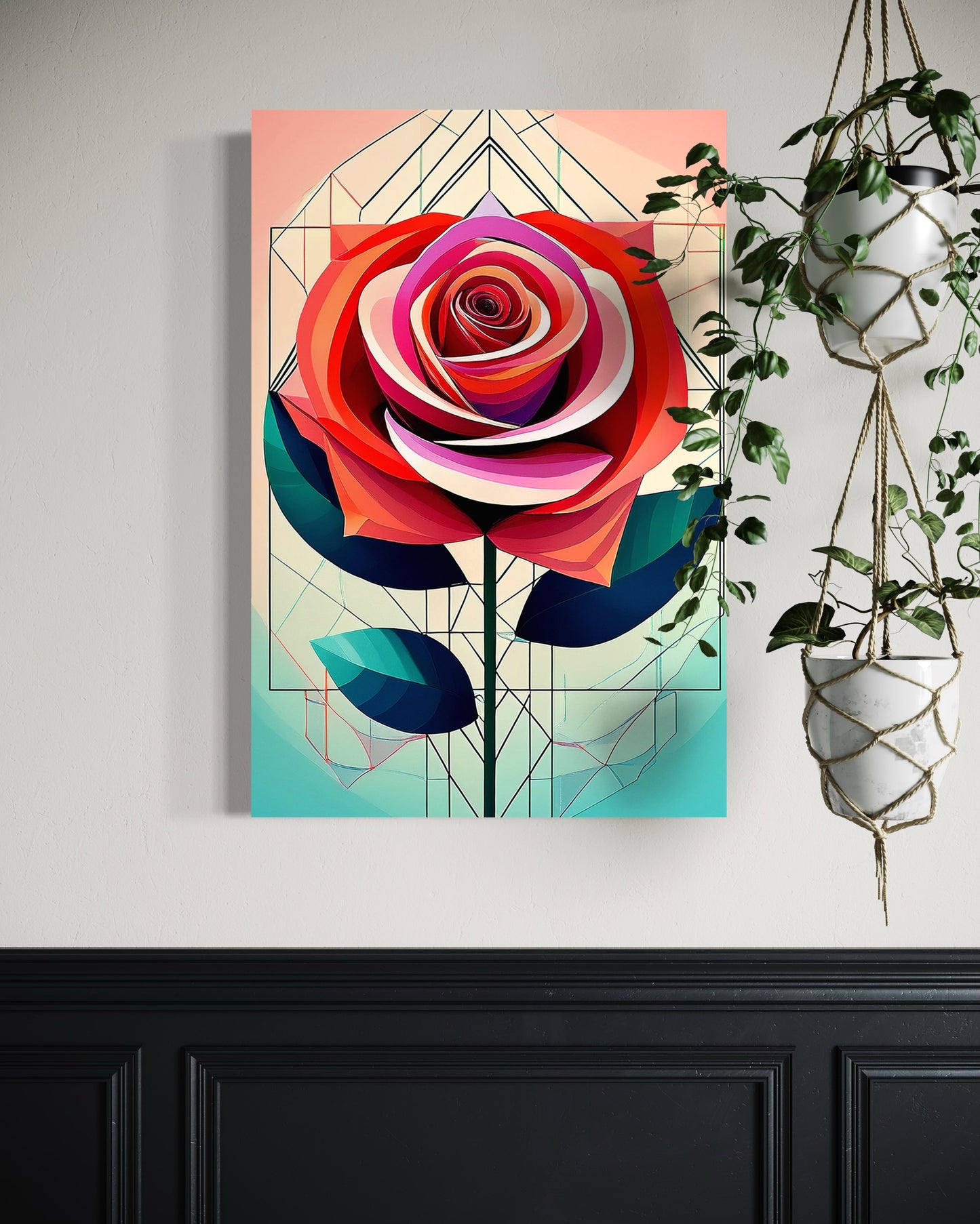 'Eternal Bloom' 20″×30″ Metal Print