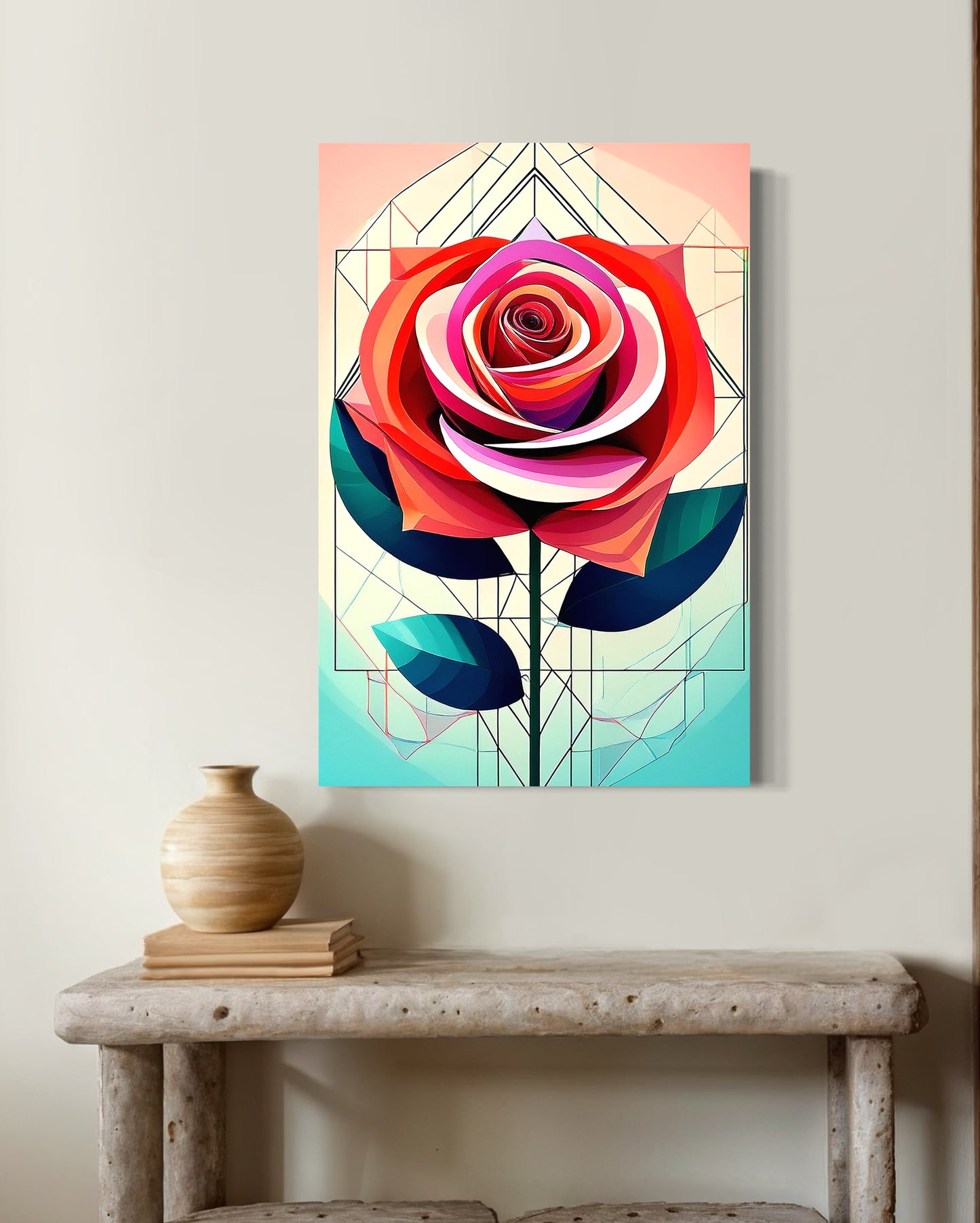 'Eternal Bloom' 20″×30″ Metal Print