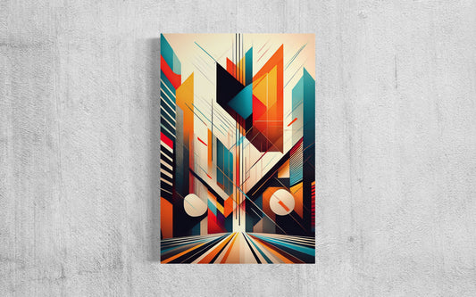 'Urban Rhythm' 20″×30″ Metal Print