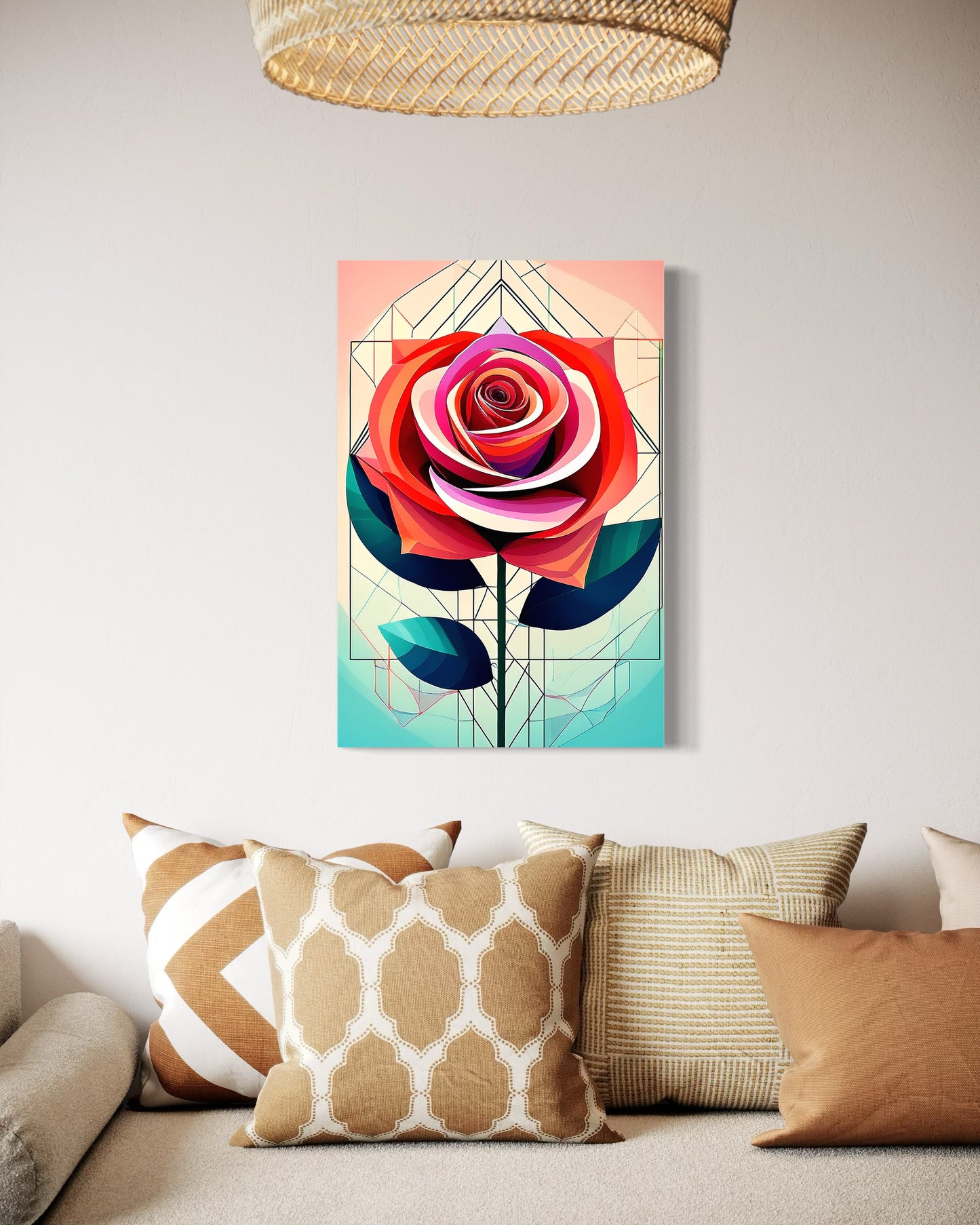 'Eternal Bloom' 20″×30″ Metal Print